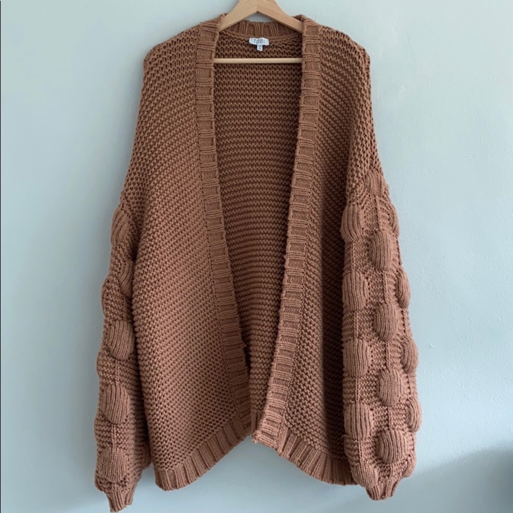 Toni Oversized Knitted Chunky Cardigan